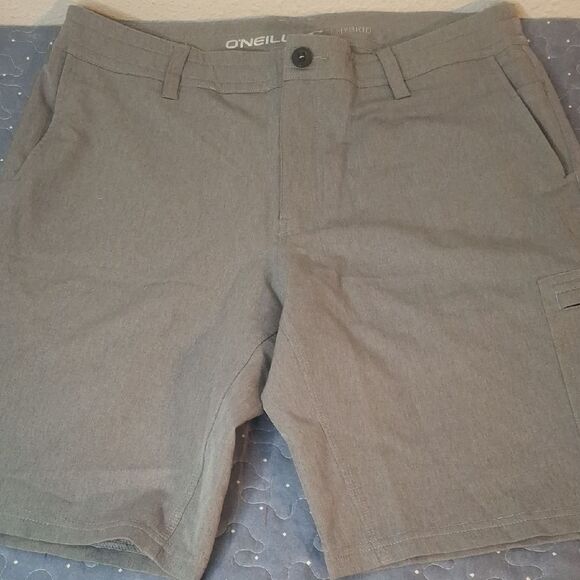 O'Neill Gray Hybrid Shorts size 32 - Picture 1 of 6